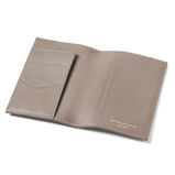 Hudson Passport Cover Moleskin Pebble, , hi-res