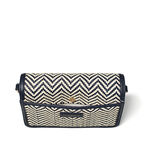 The Resort Bag Chevron Navy & Ivory Chevron
