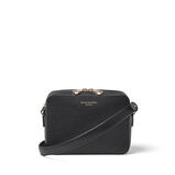 The Camera Crossbody Bag Black Pebble w/2 straps, , hi-res
