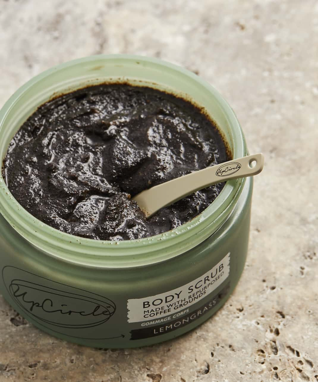 Lemongrass Body Scrub with Coffee &amp; Shea Butter, , hi-res