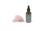 Rose Quartz Gua Sha and Radiance Facial Oil, , hi-res