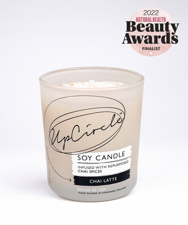 UpCircle Chai Latte Natural Soy Candle, , hi-res