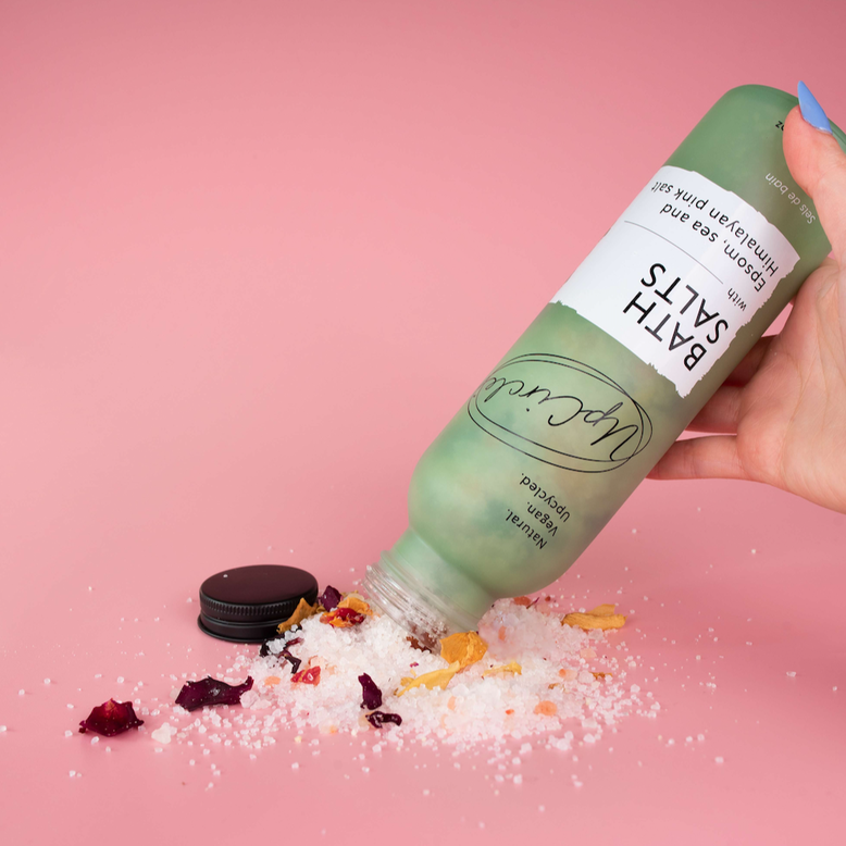 UpCircle Bath Salts with Epsom dead Sea and Himalayan Pink Salt, , hi-res