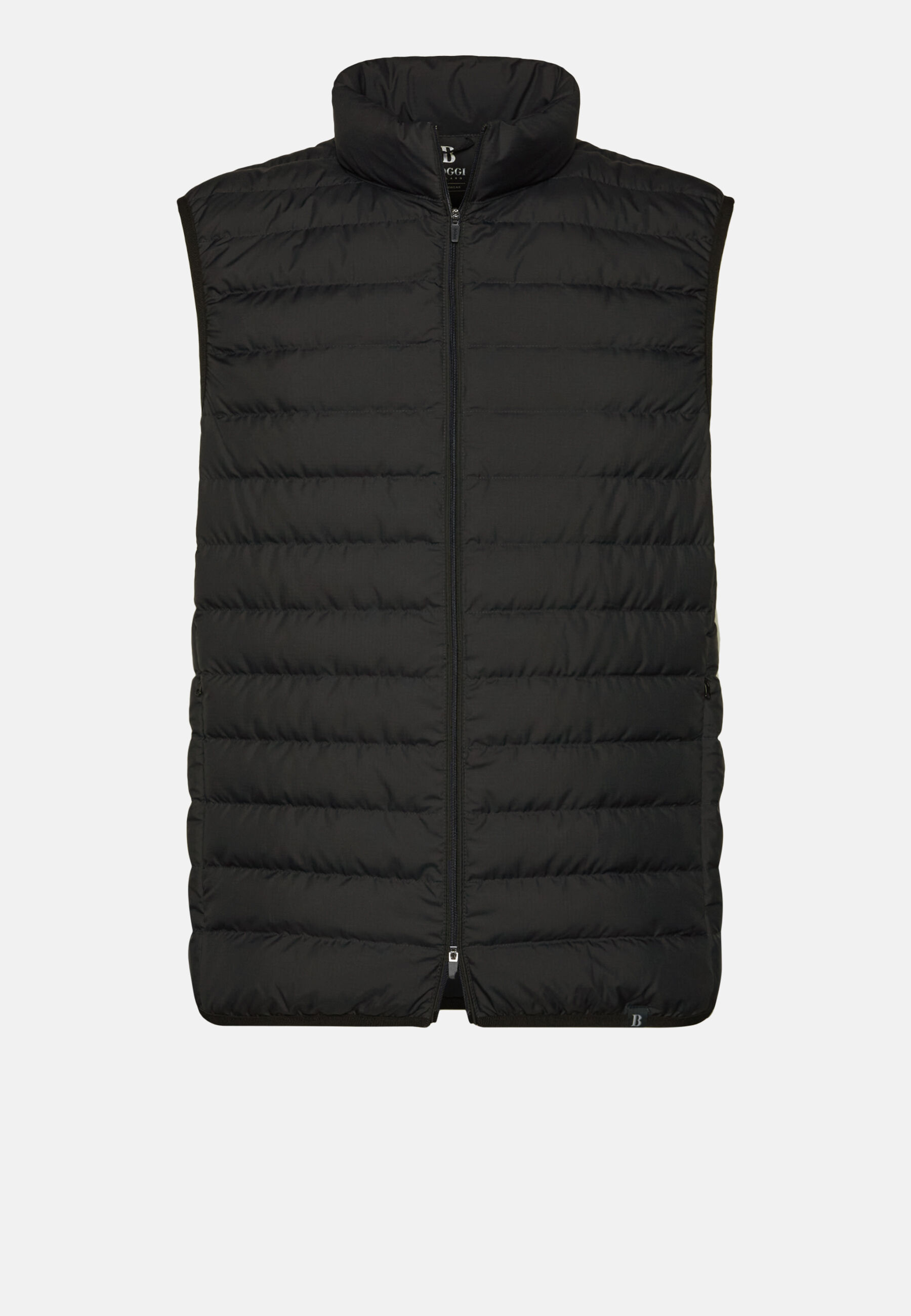 Boggi Milano Goose Down Recycled Fabric Waistcoat Coats Jackets Heathrow Reserve Collect