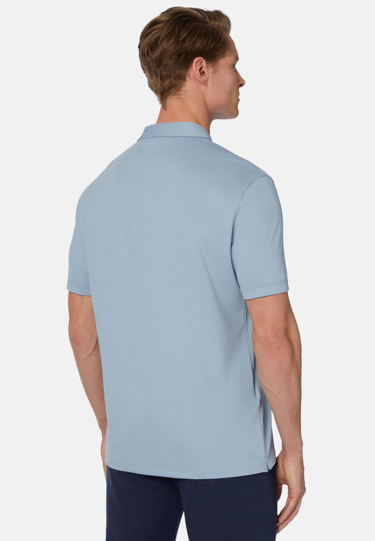 Spring Polo Shirt in Sustainable High-Performance Pique, , hi-res