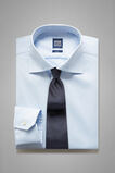 White Slim Fit Cotton Pin Point Shirt, , hi-res