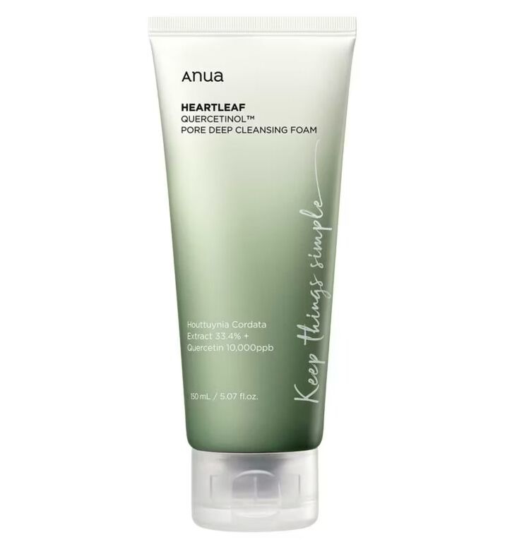 Anua Heartleaf Quercetinol Pore Deep Cleansing Foam 150ml, , hi-res