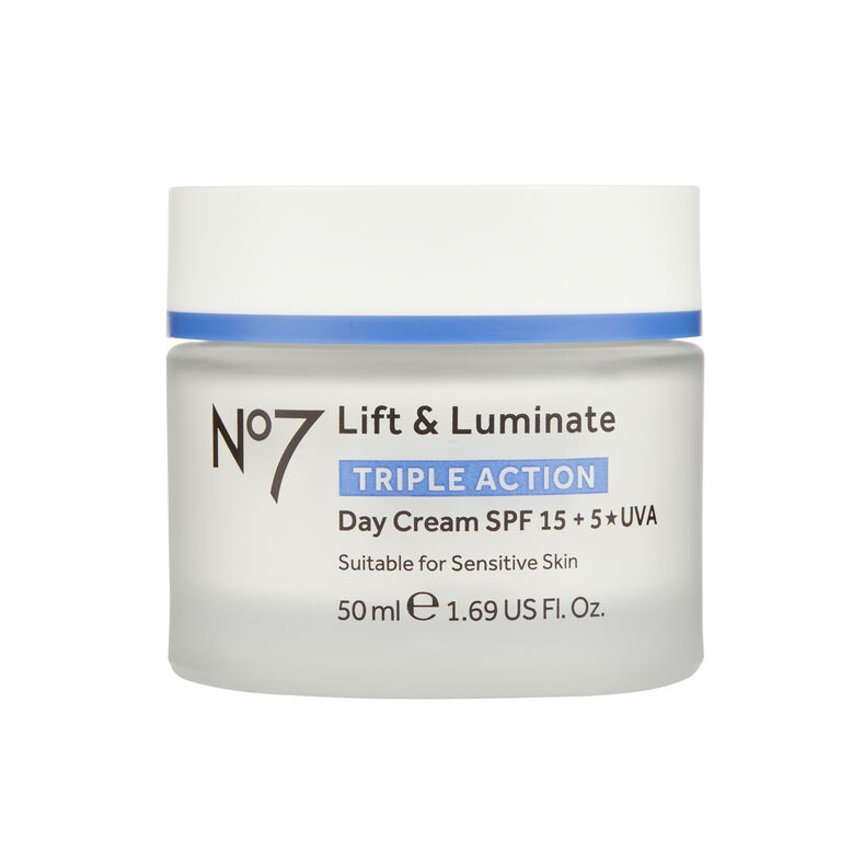 No7 L&amp;L Triple Action Day Cream SPF15 50ml, , hi-res