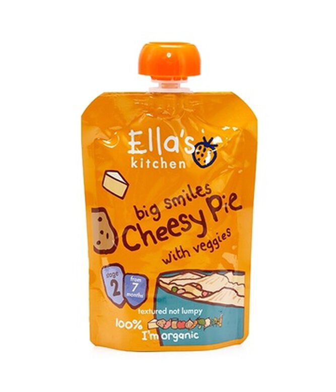 Ellas Cheesy Pie w/Veg Pouch Stg2, , hi-res