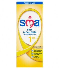Sma first infant milk ready to use top