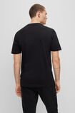 Cotton-jersey regular-fit T-shirt with mixed prints, , hi-res
