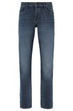 Slim-fit jeans in lightweight blue stretch denim, , hi-res