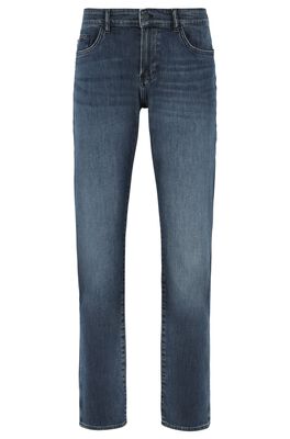 Slim-fit jeans in lightweight blue stretch denim