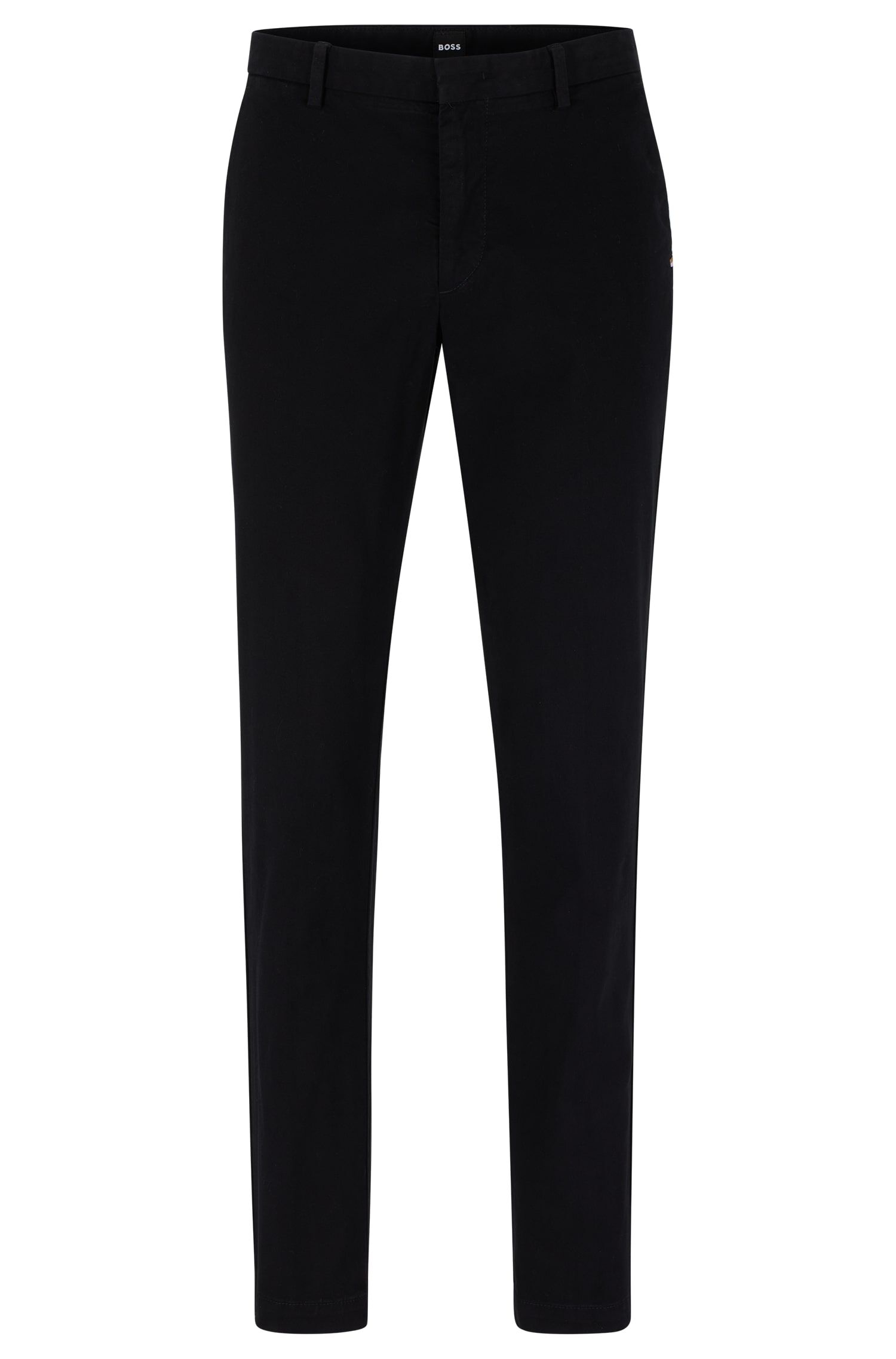 Slim fit chinos with stretch on sale