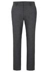 Slim-fit formal trousers in stretch material