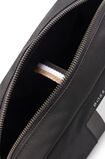Zipped washbag in recycled fabric with signature stripe, , hi-res