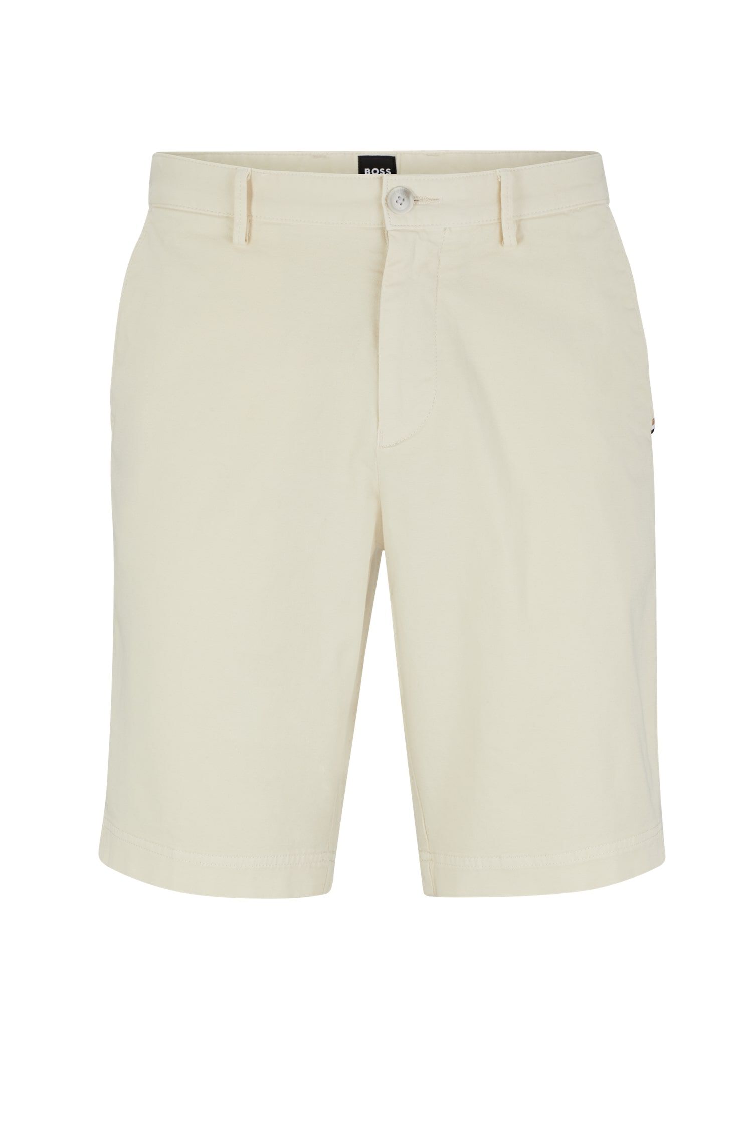 Mens slim sale fit cotton shorts