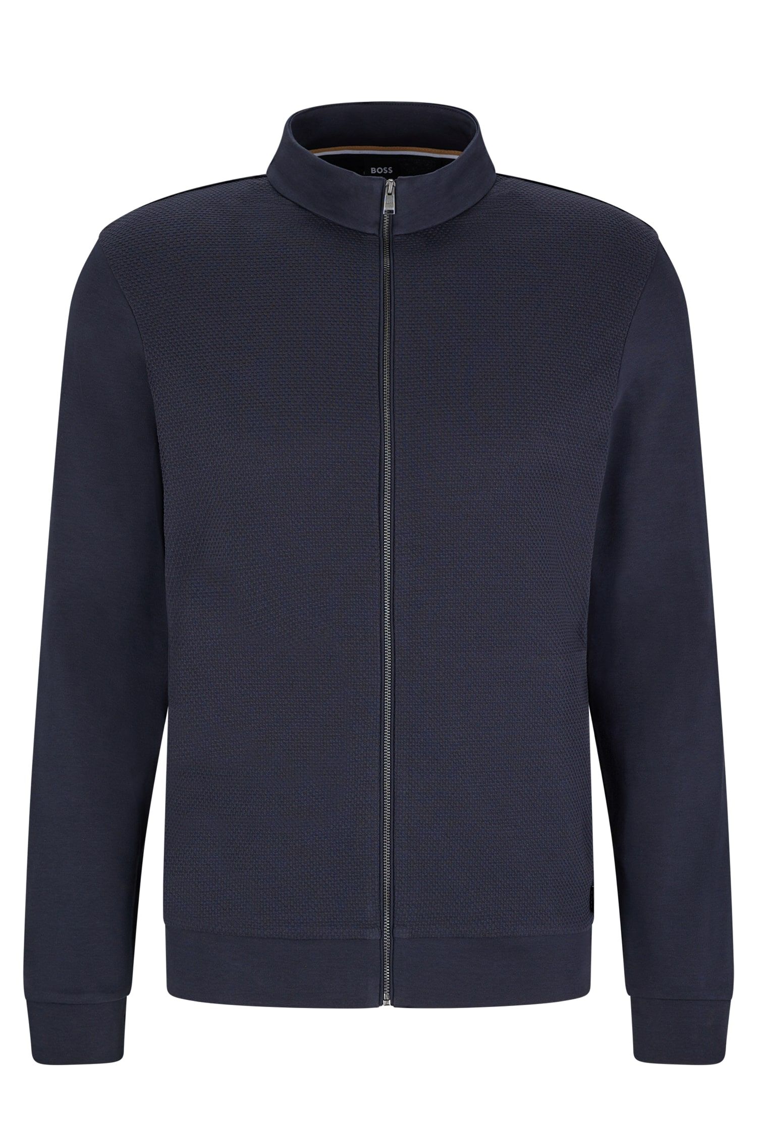 Cotton zip up sweatshirt hotsell