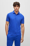 Porsche x BOSS mercerised-cotton slim-fit polo shirt, , hi-res