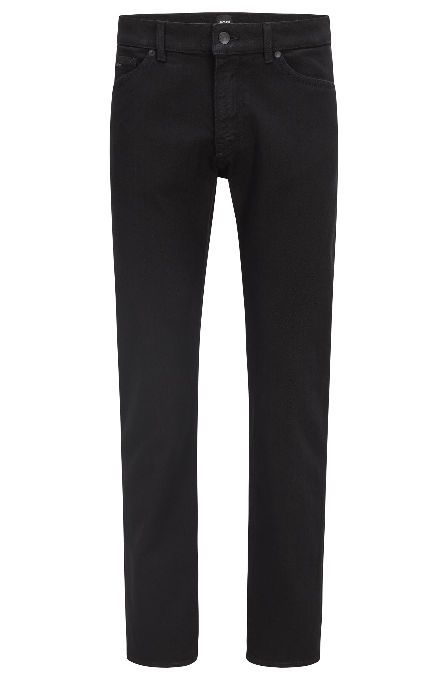 Boss Regular fit jeans in black black Italian denim Trousers