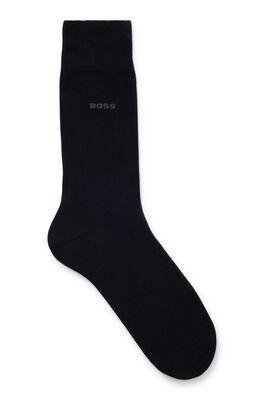 Two-pack of regular-length socks in stretch fabric