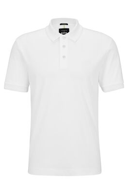Porsche x BOSS mercerised-cotton slim-fit polo shirt 