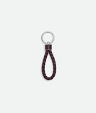 Key ring in Intreccio coaxial nappa leather. , , hi-res
