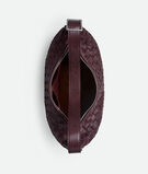 Hobo bag in Intrecciato deer skin with adjustable strap., , hi-res