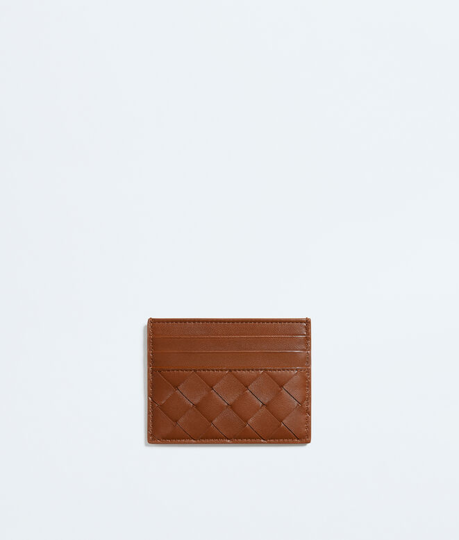 Credit card case in Intrecciato nappa leather., , hi-res