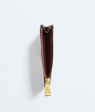 Zipped card case in Intrecciato nappa leather with contrasted back. , , hi-res
