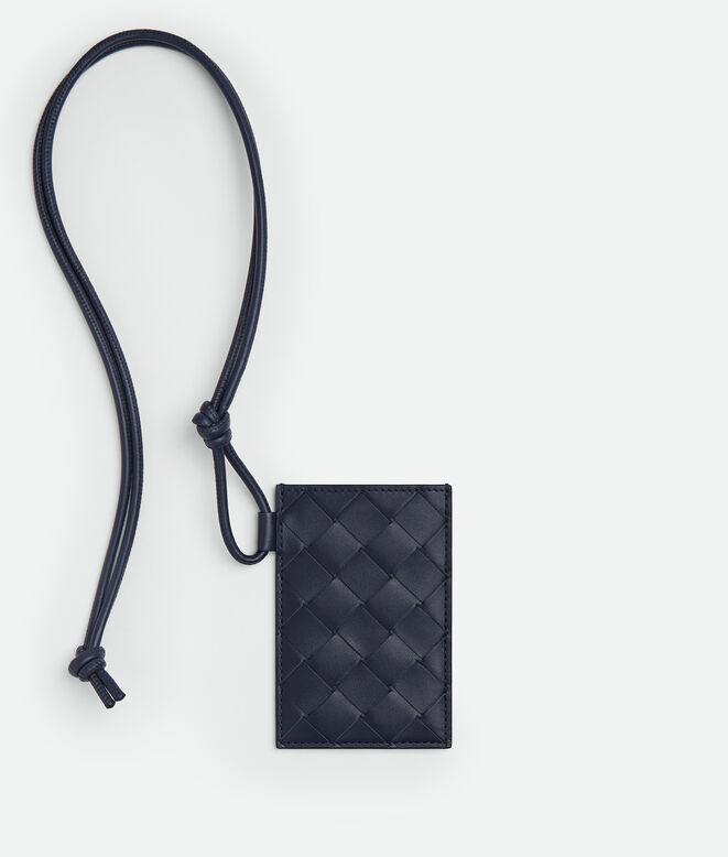 INTRECCIATO BADGE HOLDER, , hi-res