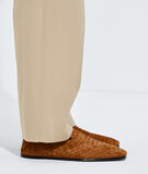 Slipper realised in supple suede with all-over Intrecciato craft., , hi-res
