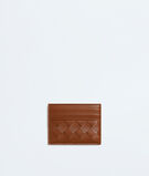 Credit card case in Intrecciato nappa leather., , hi-res