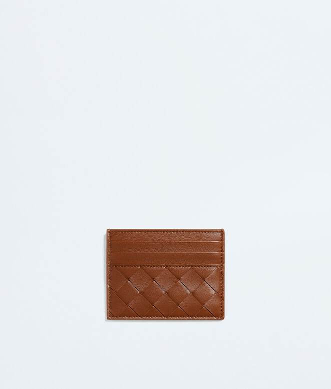 Credit card case in Intrecciato nappa leather., , hi-res