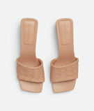 KITTEN HEEL MULE SANDAL, , hi-res