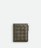 Intrecciato Small Bi-Fold Wallet, , hi-res