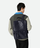 Backpack in Intrecciato leather., , hi-res