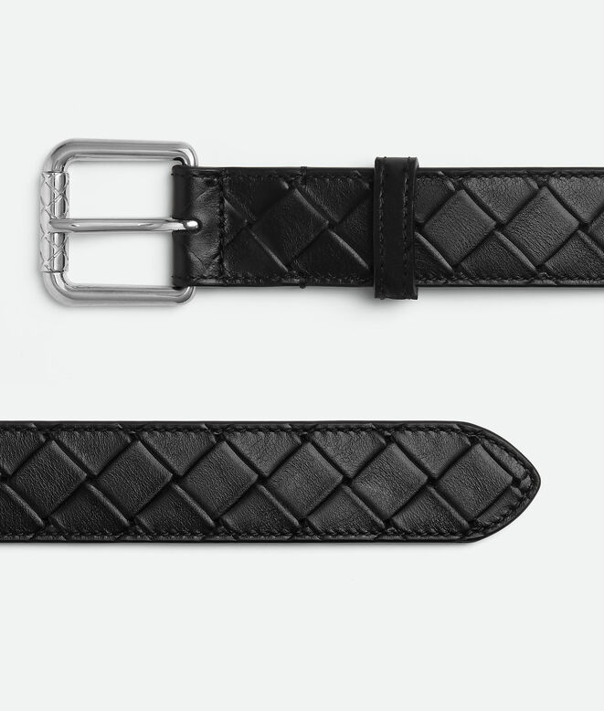 INTRECCIATO STAMP BELT, , hi-res