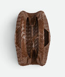 Shoulder bag with archival silhouette in supple Intrecciato leather with tie closure., , hi-res