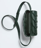Belt bag in grained Intreccio leather., , hi-res