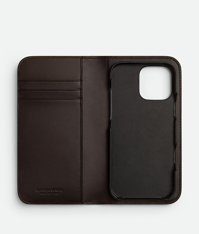 INTRECCIATO IPHONE 16 PRO FOGLIO CASE, , hi-res