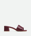 KITTEN HEEL MULE SANDAL