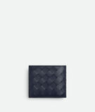 INTRECCIATO BI-FOLD WALLET WITH COIN PURSE, , hi-res