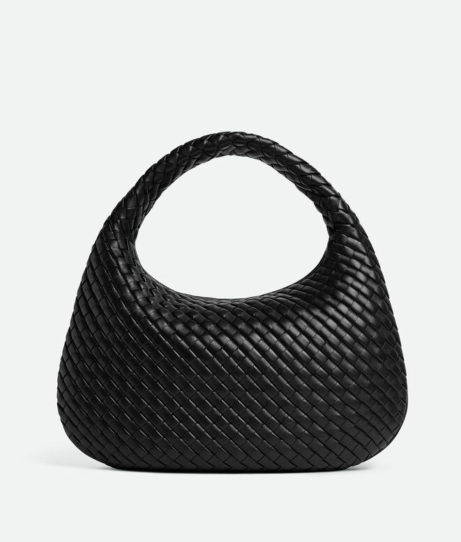 Shoulder bag with seamless Intrecciato craftsmanship in padded, supple leather., , hi-res