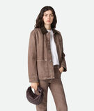 Top handle bag with rounded shape and signature knot in supple Intrecciato leather., , hi-res