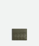 Credit card case in Intrecciato calf leather., , hi-res