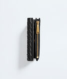 Small bi-fold wallet in Intrecciato piccolo nappa leather., , hi-res