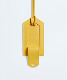 Tag holder in Intrecciato calf leather with strap., , hi-res