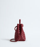 Top handle bag in supple Intrecciato leather, featuring a smooth leather covered signature knot detail and sliding cross-body strap., , hi-res