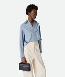 Vanity case in Intrecciato leather with detachable strap., , hi-res